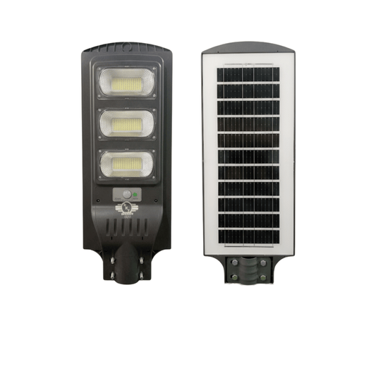 90W High-Power NKT Solar Street Light | Triple-Module Security Light.